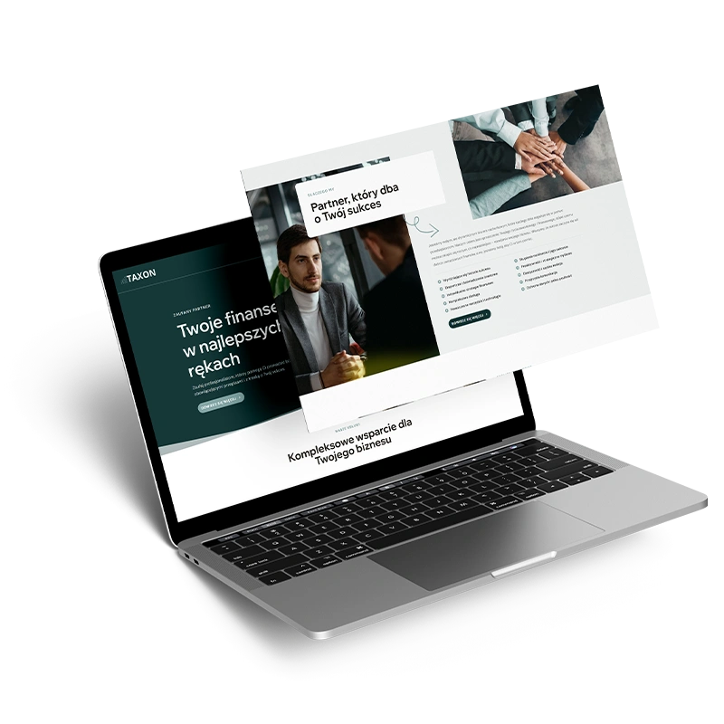 Strona internetowa dla księgowości