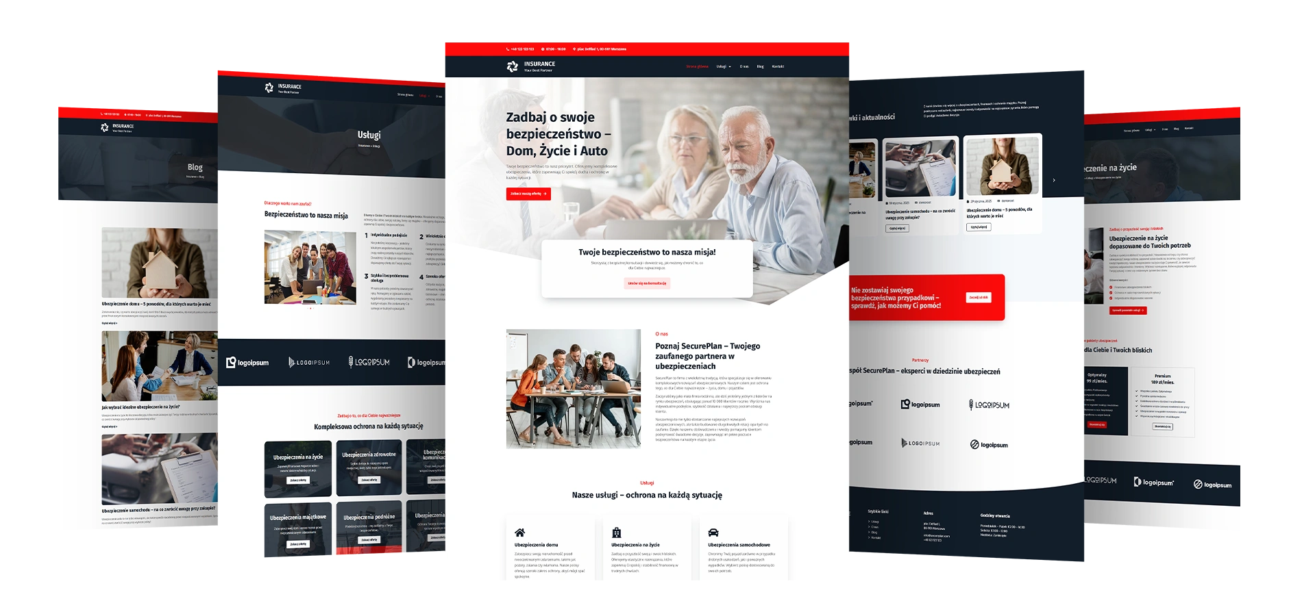 Gotowa strona internetowa demo 2